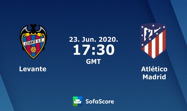 Soi keo nha cai Levante vs Atletico Madrid 24 6 2020 – VDQG Tay Ban Nha