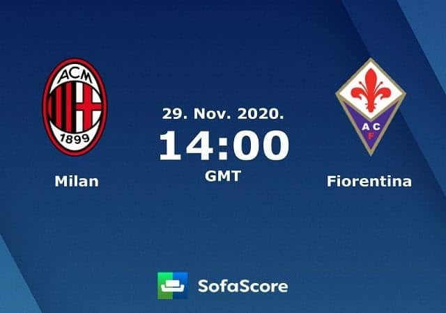 Soi keo nha cai AC Milan vs Fiorentina, 29/11/2020 – VĐQG Y (Serie A)